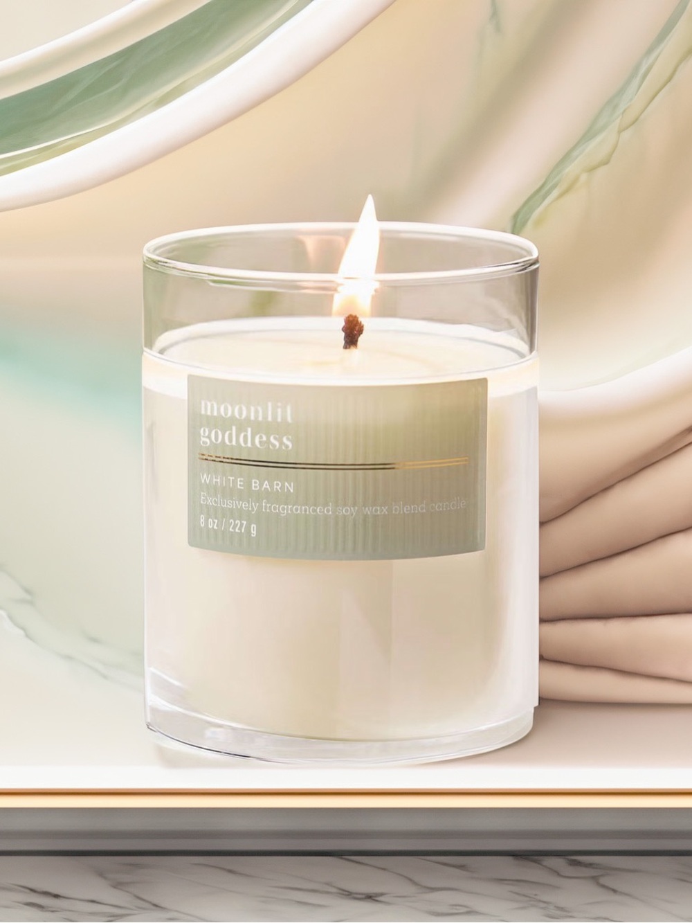 ✴️New✴️White Barn Moonlit Goddess Scented Soy Candle